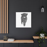 Liosmor Boy - Highland Coo (Matte Canvas, Stretched, 1.25")