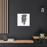 Liosmor Boy - Highland Coo (Matte Canvas, Stretched, 1.25")