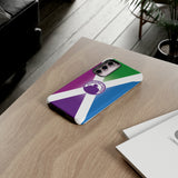 Dunans Castle Saltire Flag, Tough Cases