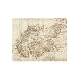 16th-Century Map of Dounens Metal Artwork