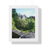 Dunans Castle in Springtime, Framed