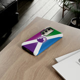 Dunans Castle Saltire Flag, Tough Cases