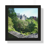 Dunans Castle in Springtime, Framed