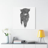 Liosmor Boy - Highland Coo (Matte Canvas, Stretched, 1.25")