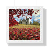 An Autumnal Dunans Castle, Framed