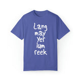 Lang May Yer Lum Reek Unisex Tee: Celebrating Scotland
