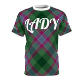 Lady Dunans Rising Tartan Tee Unisex Tee