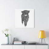 Liosmor Boy - Highland Coo (Matte Canvas, Stretched, 1.25")