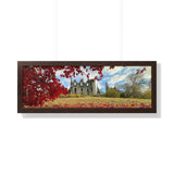 An Autumnal Dunans Castle, Framed