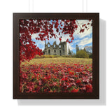 An Autumnal Dunans Castle, Framed