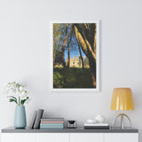 The Castle, the Woodland and the Moon, Framed