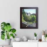 Dunans Castle in Springtime, Framed