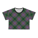 Dunans Rising Tartan Crop Tee