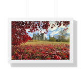 An Autumnal Dunans Castle, Framed