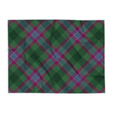 Dunans Rising Tartan Arctic Fleece Blanket