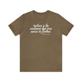 Failure is the condiment that gives success its flavour ... Tee