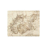 16th-Century Map of Dounens Metal Artwork