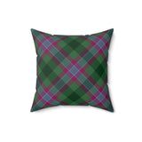 Dunans Rising Tartan Pillow