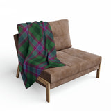 Dunans Rising Tartan Arctic Fleece Blanket