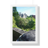 Dunans Castle in Springtime, Framed