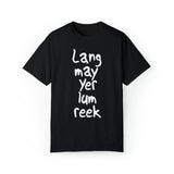 Lang May Yer Lum Reek Unisex Tee: Celebrating Scotland