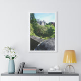 Dunans Castle in Springtime, Framed