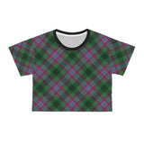 Dunans Rising Tartan Crop Tee