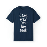 Lang May Yer Lum Reek Unisex Tee: Celebrating Scotland
