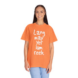 Lang May Yer Lum Reek Unisex Tee: Celebrating Scotland