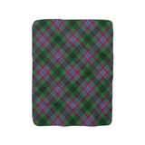 Dunans Rising Tartan Fleece Blanket