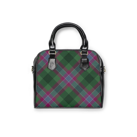 Dunans Rising Tartan Shoulder Handbag