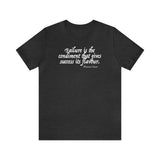 Failure is the condiment that gives success its flavour ... Tee