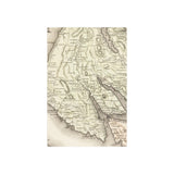 17th-Century Map of Dounans Metal Artwork
