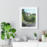 Dunans Castle in Springtime, Framed