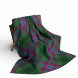Dunans Rising Tartan Arctic Fleece Blanket