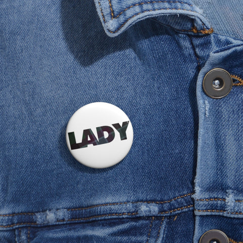 Lady Pin Button