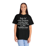 Address To A Haggis Unisex Tee: Celebrating Scotland