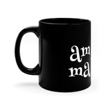 Am Aff Ma Heid: 11oz Black Mug