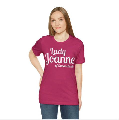 Personalised Decorative Title Tee for Lords, Ladies and Lairds