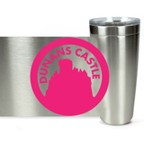 Dunans Castle Logo Pink Viking Tumbler