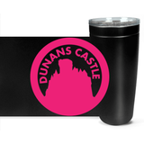 Dunans Castle Logo Pink Viking Tumbler