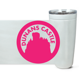 Dunans Castle Logo Pink Viking Tumbler