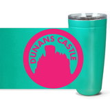 Dunans Castle Logo Pink Viking Tumbler