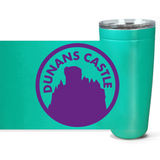 Dunans Castle Logo Purple Viking Tumblers