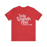 Lady Lisabeth Ann of Dunans Castle Personlised Tee