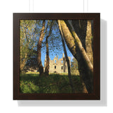 The Castle, the Woodland and the Moon, Framed
