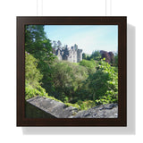 Dunans Castle in Springtime, Framed