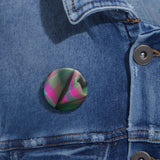 Tartan Pin Button