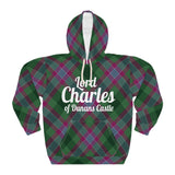 Personalised Dunans Rising Tartan Hoodie