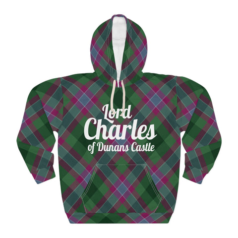 Personalised Dunans Rising Tartan Hoodie